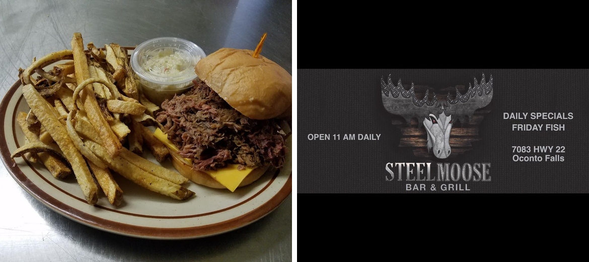 Steel Moose Bar & Grill Menu