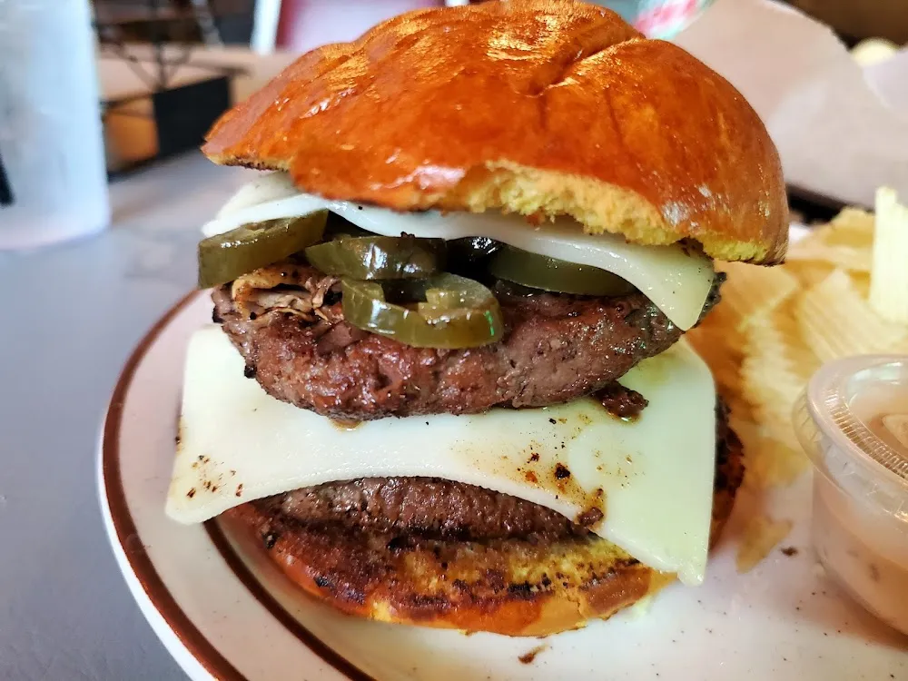 Jalapeno Swiss Burger